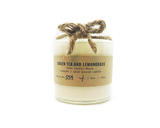 Green Tea and lemongrass  | 4oz