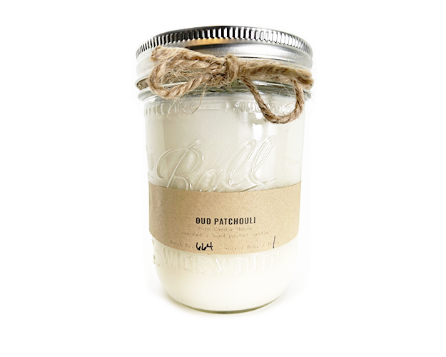 Oud Patchouli | 16oz Mason Jar