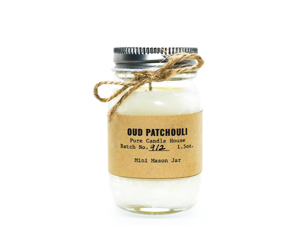 Oud Patchouli | Mini Mason Jar