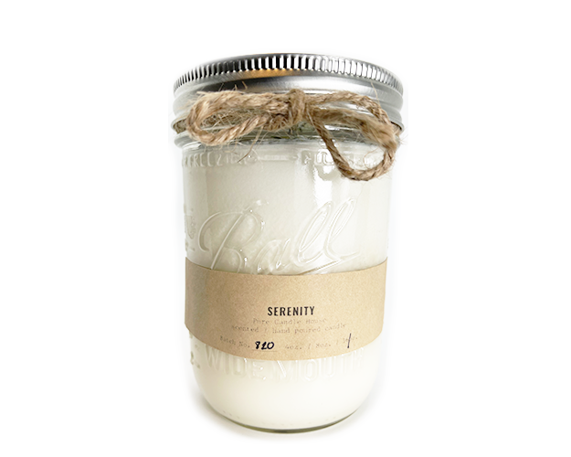 Serenity | 16oz Mason Jar