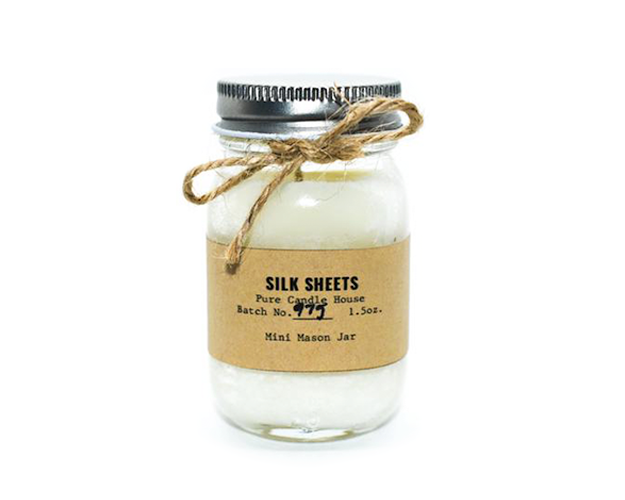 Silk Sheets | Mini Mason Jar