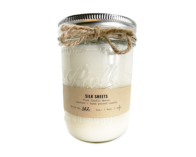 Silk Sheets | 16 oz Mason Jar